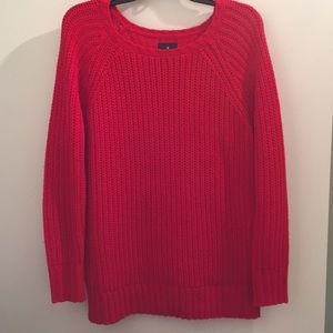 Red American Eagle Jegging Sweater-Medium